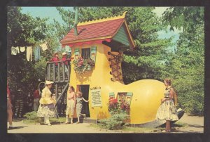 LAKE GEORGE NEW YORK NY STORYTOWN USA AMUSEMENT PARK VINTAGE POSTCARD