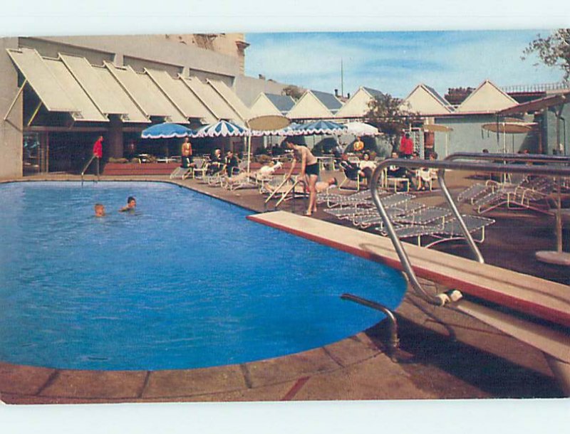 Pre-1980 HOTEL SCENE Fresno California CA AE1262