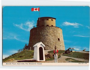 Postcard Martello Tower Saint John Canada