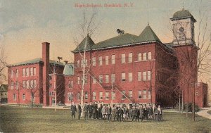 Postcard High School Dunkirk NY