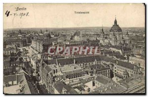 Postcard Old Berlin Totalansicht