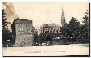 Old Postcard Valenciennes Entree's Square Dodenne