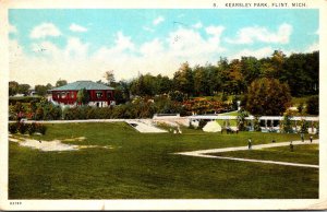 Michigan Flint Scene In Kearsley Park 1926