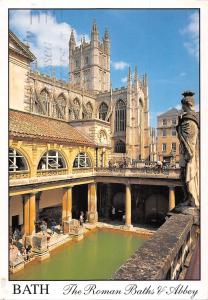 uk36491 roman bath and abbey bath  uk lot 7 uk