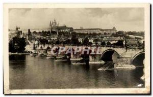 Old Postcard Praha Hradcany