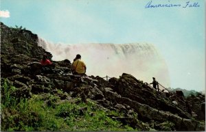 American Falls Niagara Falls NY Postcard PC580