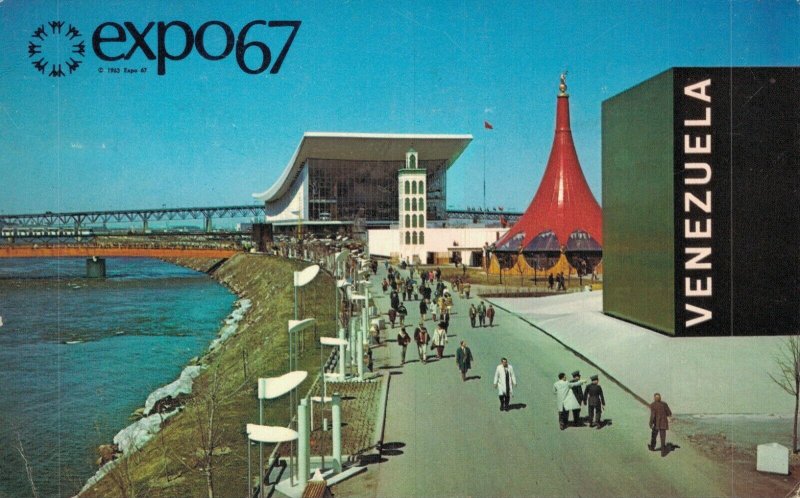 Canada Montreal Expo 67 General View On Ile Notre Dame Vintage Postcard 03.58