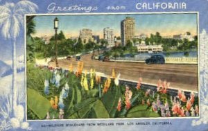 Greetings From - MIsc, California CA  