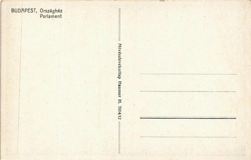 CPA Budapest- Parlament HUNGARY (835630)