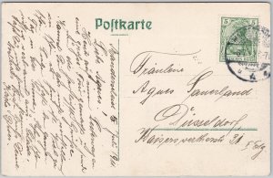 Germany Manderscheid Eifel Ruine Ruins Postcard H72