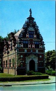 USA The Zwaanendael Museum Lewes Delaware Chrome Postcard 09.81