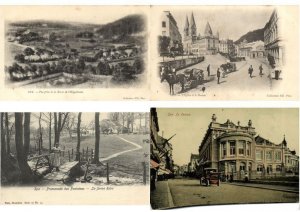 SPA BELGIUM 47 Vintage Postcards mostly pre-1940 (L3537)