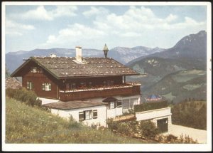 3rd Reich Hitler Berghof Wachenfeld Obersalzburg House Hoffmann 414 Postc 108314