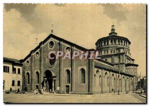 Modern Postcard Milano Church of St Mary of Grazie