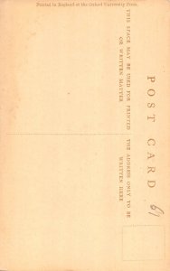 A954 India Ajanta Cave XIX Facade vintage postcard