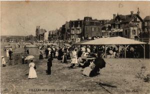 CPA VILLERS-sur-MER - La Plage a l'heure des Bains (516551)