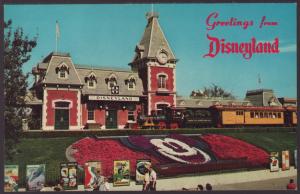 Greetings From Disneyland,Magic Kingdom Postcard