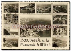 Modern Postcard Souvenir Of The Principality Of Monaco