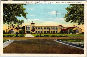 Postcard SCHOOL SCENE Hutchinson Kansas KS AO4921