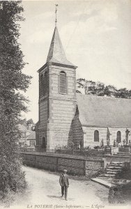 France Postcard - La Poterie - [Seine - Inferieure] - L'Eglise   A8794