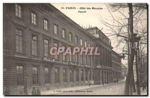 Old Postcard Paris Hotel Facade of coins