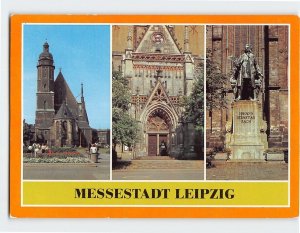 Postcard Messestadt Leipzig, Germany