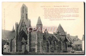 Old Postcard Batz Ruins of Mulberry