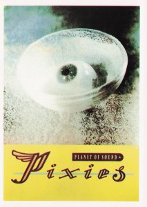 Pixies Planet Of Sound Advertising Poster Rock Music Group Photo Postcard