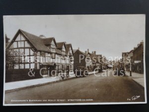 c1931 RP Stratford-on-Avon, Shakespeare's Birthplace and Henley Street