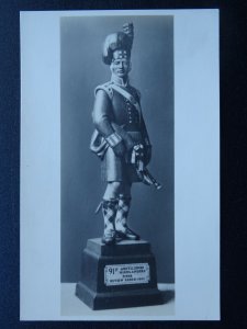 Scotland Military Model 91st ARGYLLSHIRE HIGHLANDERS PIPER c1918 Postcard