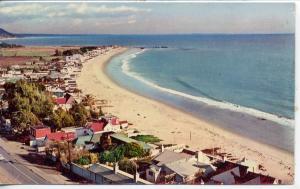VINTAGE POSTCARD MALIBU COLONY MALIBU CALIFORNIA 1954