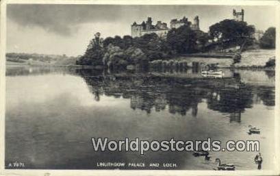 Linlithgow Palace, Loch Scotland, Escocia Postal Used Unknown 