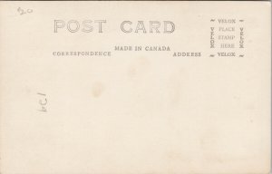 The Valley Trail Jasper Alberta Horses Pack Train Harry Rowed RPPC Postcard G5