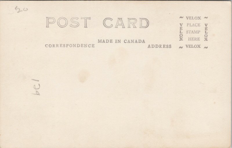 The Valley Trail Jasper Alberta Horses Pack Train Harry Rowed RPPC Postcard G5