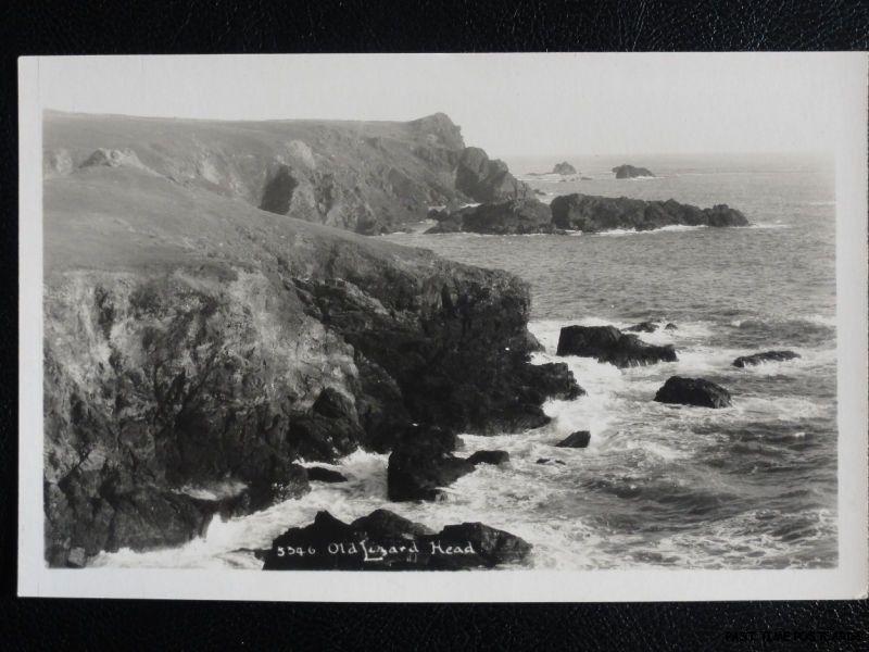 c1920's RPPC - Old Lizard Head - Cornwall