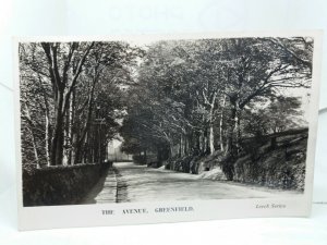 The Avenue Greenfield Manchester Lancashire Vintage RP Postcard