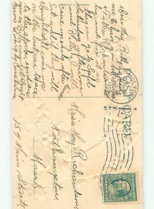 Divided-Back CHRISTMAS BIRDS SCENE Pretty Postcard W8529