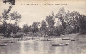 Canoeing State Y M C A Camp Gunaquot Bedford Indiana Artvue