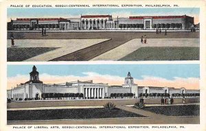 Education Liberal Arts Sesquicentennial Exposition Philadelphia PA postcard
