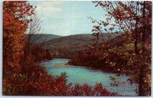 Postcard - Deerfield River Along The Mohawk Trail - Massachusetts