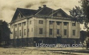 Christian Church Real Photo - Greeley, Colorado CO Postcard