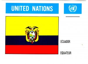 Flag, Ecuador, United Nations