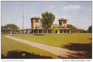 Missouri Kansas City Mian Shelter House West Entrance Swope Park