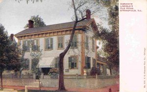 Abraham Lincoln's Old Home Springfield Illinois 1910c VO Hammon postcard