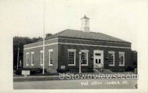 Post Office Real Photo - Seneca, Kansas KS