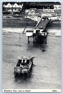 England Postcard Shanklin Pier Isle of Wight c1930's Vintage Unposted