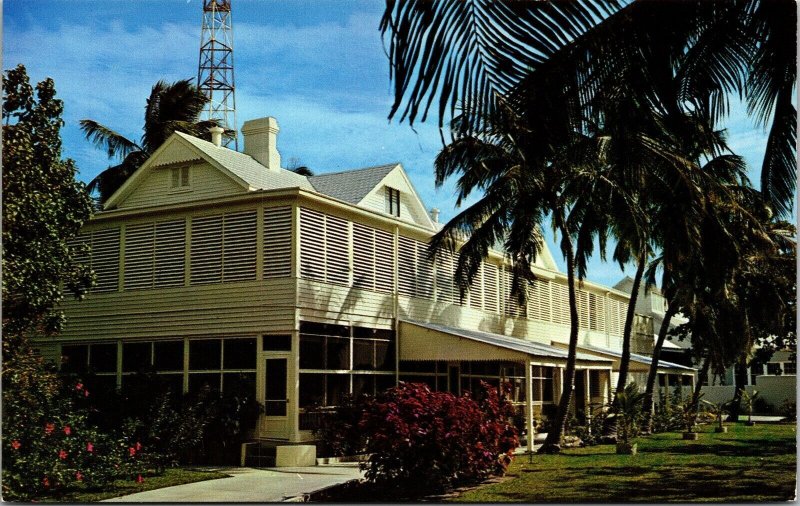 Little White House Key West Florida FL Postcard VTG UNP Dexter Vintage Unused  