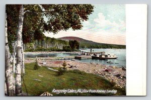 Rangeley Lakes   Maine  Postcard