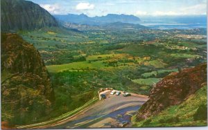 Postcard Hawaii - Nuuanu Pali