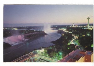 Niagara Falls, Ontario, Canada, Vintage 1992 Chrome Aerial View Postcard